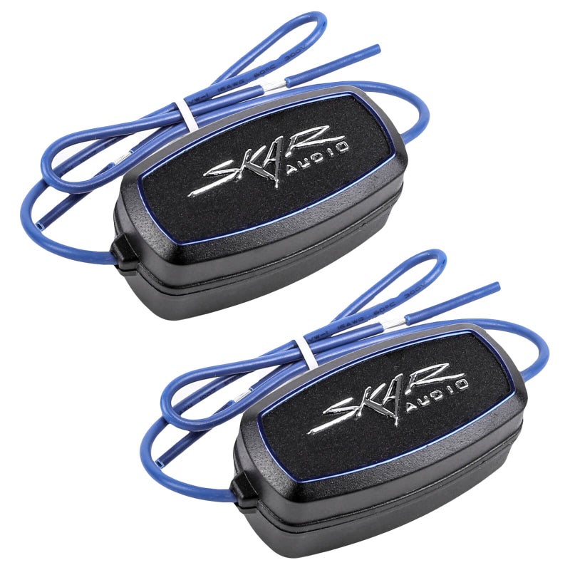 Skar Audio SK300HZBB-PR Elite Frequency Filters - Eliminates Frequencies 0-300 Hz at 4 Ohms - Pair - Image 1